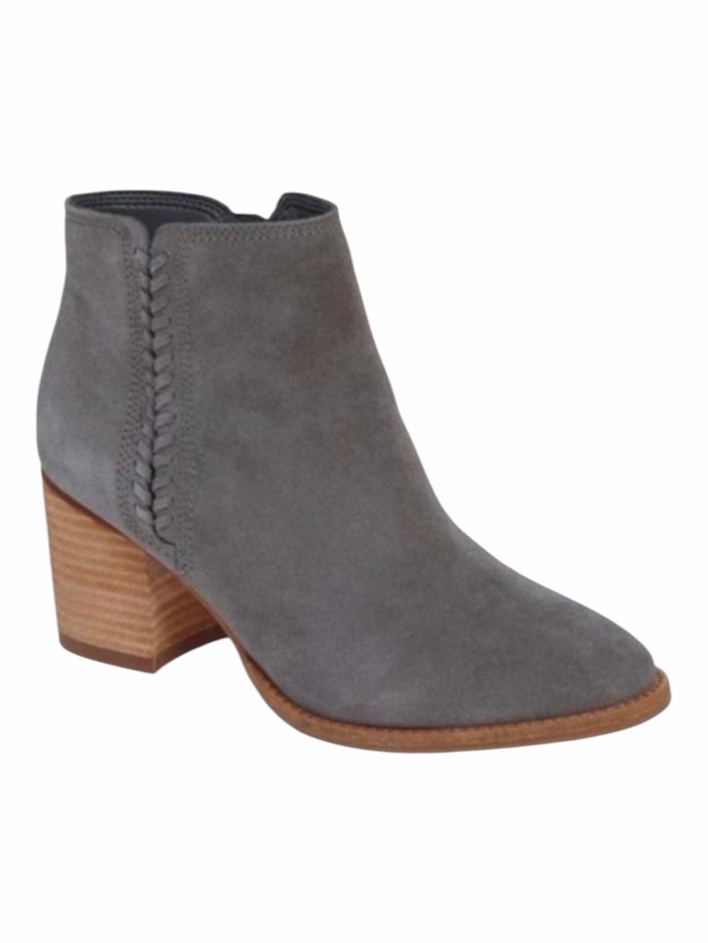 Blondo Women’s Nina Waterproof Suede Ankle Boots in Grey Size 10